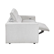 8414GRY-2PWH* Power Double Reclining Love Seat with Power Headrests - 8414GRY-2PWH*