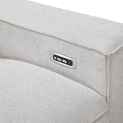 8414GRY-2PWH* Power Double Reclining Love Seat with Power Headrests - 8414GRY-2PWH*