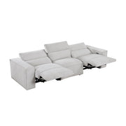 8414GRY-3PWH* Power Double Reclining Sofa with Power Headrests - 8414GRY-3PWH*