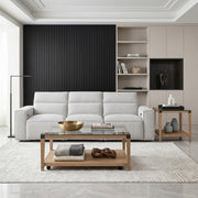 8414GRY-3PWH* Power Double Reclining Sofa with Power Headrests - 8414GRY-3PWH*