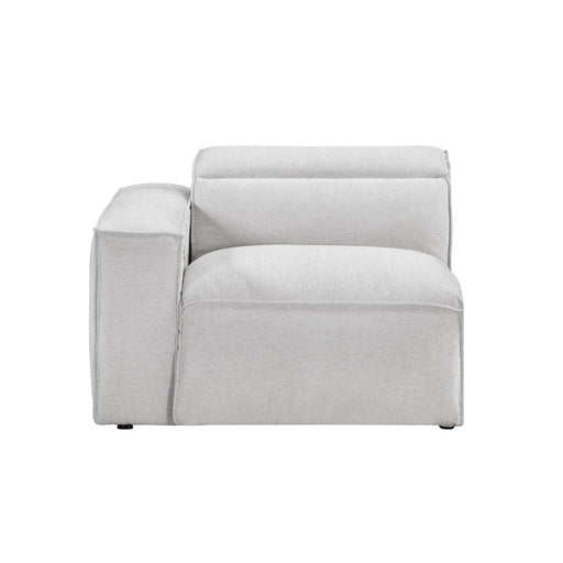 8414GRY-LRPWH Power Left Side Reclining Chair with Power Headrest and Charging Ports - 8414GRY-LRPWH