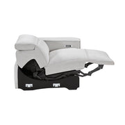 8414GRY-RRPWH Power Right Side Reclining Chair with Power Headrest and Charging Ports - 8414GRY-RRPWH
