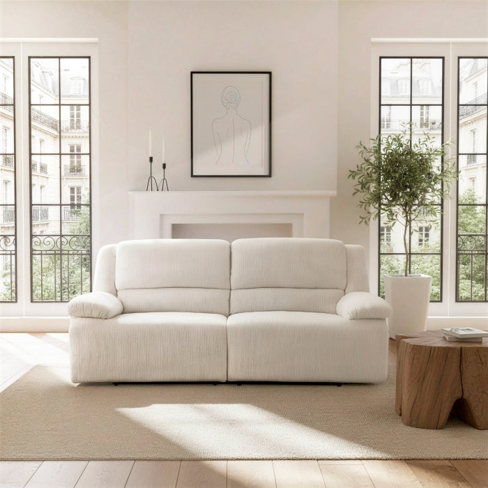8424BE-3PW Power Double Reclining Sofa - 8424BE-3PW
