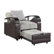 8429-1* (2)Chair with Pull-out Bed and Click Motion Back - 8429-1*