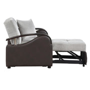 8429-1* (2)Chair with Pull-out Bed and Click Motion Back - 8429-1*