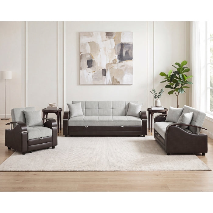 8429-1* (2)Chair with Pull-out Bed and Click Motion Back - 8429-1*