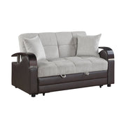 8429-2* (2)Love Seat with Pull-out Bed and Click Motion Back - 8429-2*
