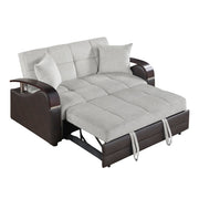 8429-2* (2)Love Seat with Pull-out Bed and Click Motion Back - 8429-2*