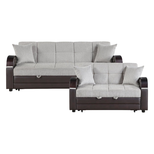 8429*2 2pc Set: Sofa, Love - 8429*2