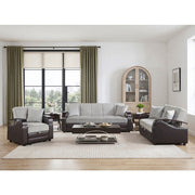 8429-3* (2)Sofa with Pull-out Bed and Click Motion Back - 8429-3*
