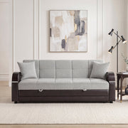 8429-3* (2)Sofa with Pull-out Bed and Click Motion Back - 8429-3*