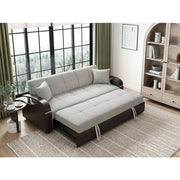 8429-3* (2)Sofa with Pull-out Bed and Click Motion Back - 8429-3*