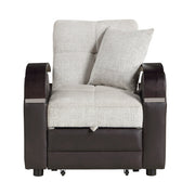 8429BE-1* (2)Chair with Pull-out Bed and Click Motion Back - 8429BE-1*
