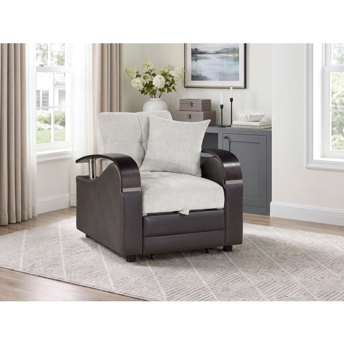 8429BE-1* (2)Chair with Pull-out Bed and Click Motion Back - 8429BE-1*