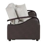 8429BE-2* (2)Love Seat with Pull-out Bed and Click Motion Back - 8429BE-2*