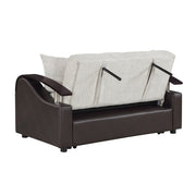 8429BE-2* (2)Love Seat with Pull-out Bed and Click Motion Back - 8429BE-2*