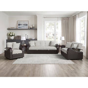 8429BE-3* (2)Sofa with Pull-out Bed and Click Motion Back - 8429BE-3*