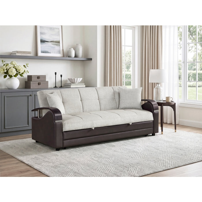 8429BE-3* (2)Sofa with Pull-out Bed and Click Motion Back - 8429BE-3*