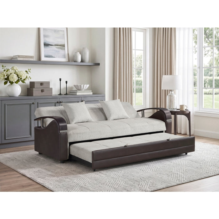 8429BE-3* (2)Sofa with Pull-out Bed and Click Motion Back - 8429BE-3*