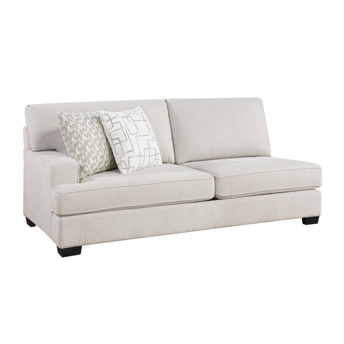 8435BE*42L2R (4)4-Piece Sectional with Ottoman - 8435BE*42L2R