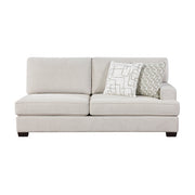 8435BE*42L2R (4)4-Piece Sectional with Ottoman - 8435BE*42L2R