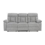 8440GRY*2 2pc Set: Sofa, Love - 8440GRY*2