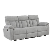 8440GRY*2 2pc Set: Sofa, Love - 8440GRY*2