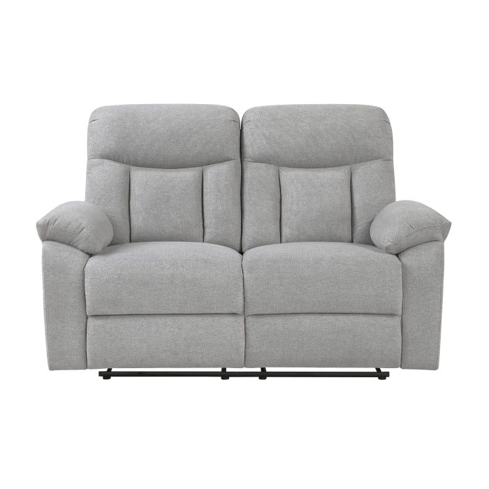 8440GRY-2 Double Reclining Love Seat - 8440GRY-2