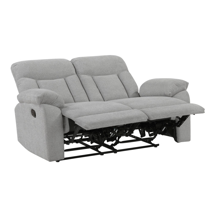 8440GRY-2 Double Reclining Love Seat - 8440GRY-2