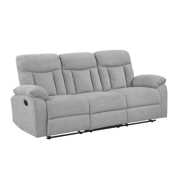 8440GRY-3 Double Reclining Sofa - 8440GRY-3