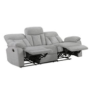 8440GRY-3 Double Reclining Sofa - 8440GRY-3