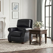 8448BLK-1PB Push Back Reclining Chair - 8448BLK-1PB