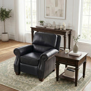 8448BLK-1PB Push Back Reclining Chair - 8448BLK-1PB