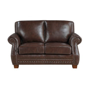 8448BRW-2 Love Seat - 8448BRW-2