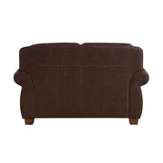 8448BRW-2 Love Seat - 8448BRW-2