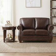 8448BRW-2 Love Seat - 8448BRW-2