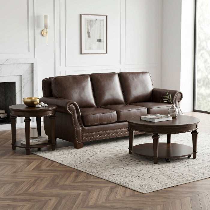 8448BRW-3 Sofa - 8448BRW-3