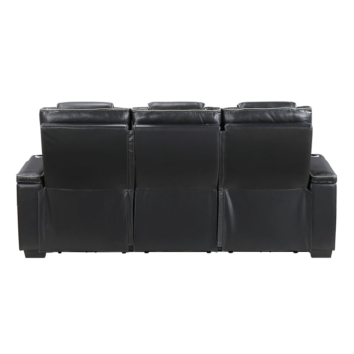 8449BK*2PWHM 2pc Set: Sofa, Love (Power) - 8449BK*2PWHM