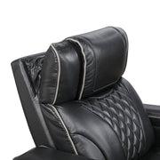 8449BK*2PWHM 2pc Set: Sofa, Love (Power) - 8449BK*2PWHM