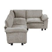8450PWT*43ACCR (5)4-Piece Modular Sectional - 8450PWT*43ACCR