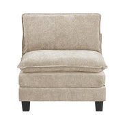 8450TPE*43ACCR (5)4-Piece Modular Sectional - 8450TPE*43ACCR