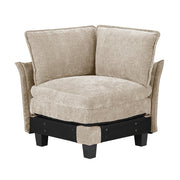 8450TPE*65ACCR (7)6-Piece Modular Sectional - 8450TPE*65ACCR