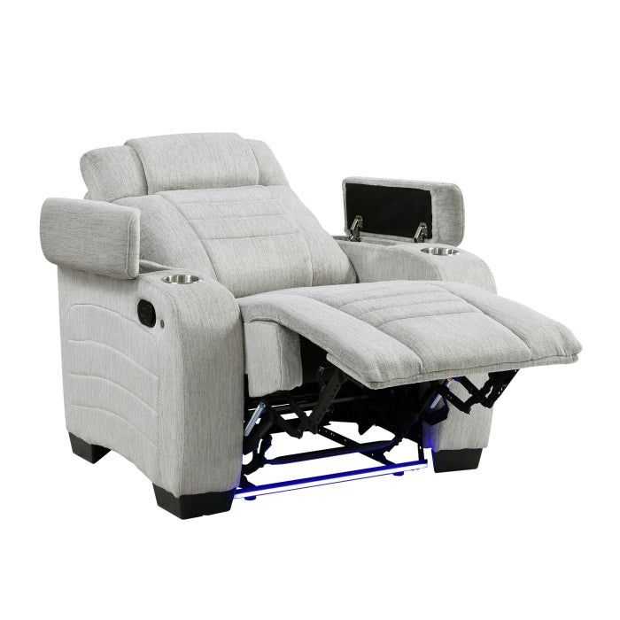 8455GRY-1 Reclining Chair - 8455GRY-1