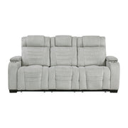 8455GRY*2 2pc Set: Sofa, Love - 8455GRY*2