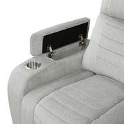 8455GRY*2 2pc Set: Sofa, Love - 8455GRY*2