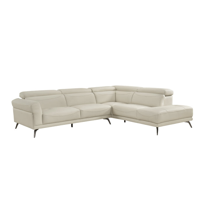 8456BEG*22LRC 2-Piece Sectional with Right Side Chaise - 8456BEG*22LRC