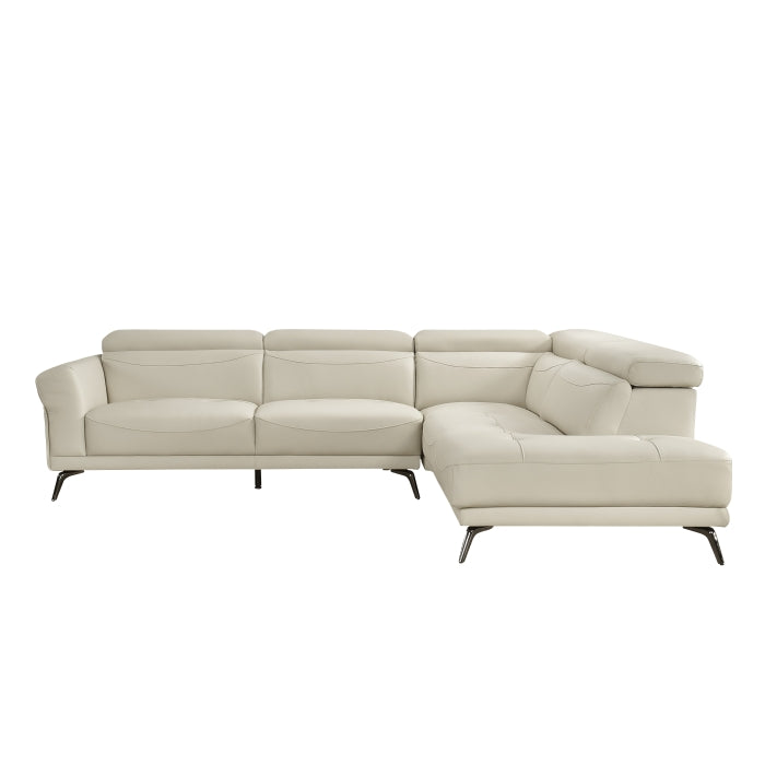 8456BEG*22LRC 2-Piece Sectional with Right Side Chaise - 8456BEG*22LRC