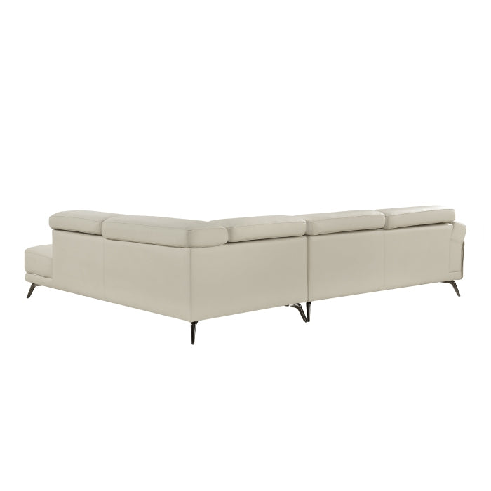 8456BEG*22LRC 2-Piece Sectional with Right Side Chaise - 8456BEG*22LRC