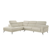 8456BEG*2LC2R 2-Piece Sectional with Left Side Chaise - 8456BEG*2LC2R