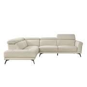 8456BEG*2LC2R 2-Piece Sectional with Left Side Chaise - 8456BEG*2LC2R